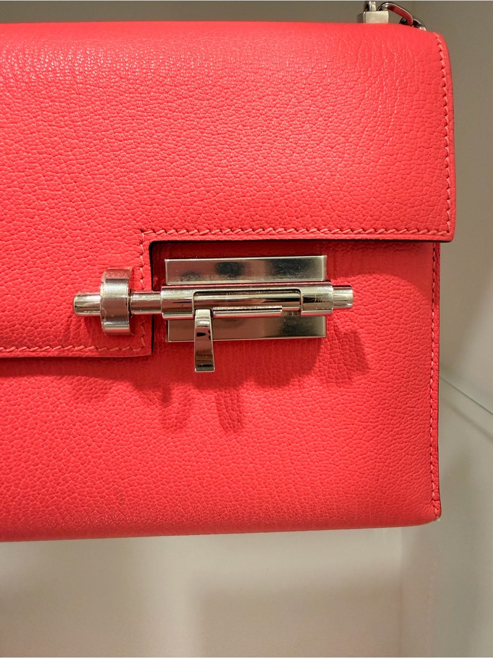 Hermes Mini Verrou Bag in PHW - Picture 8 of 11